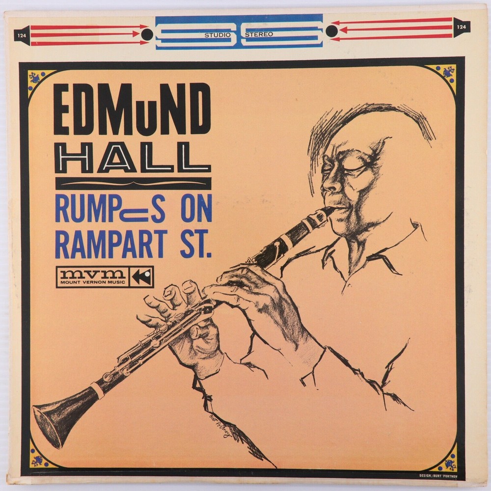 Edmond Hall Rumpus On Rampart St. 1962 Jazz Vinyl LP Record Repress MVM MVS 124